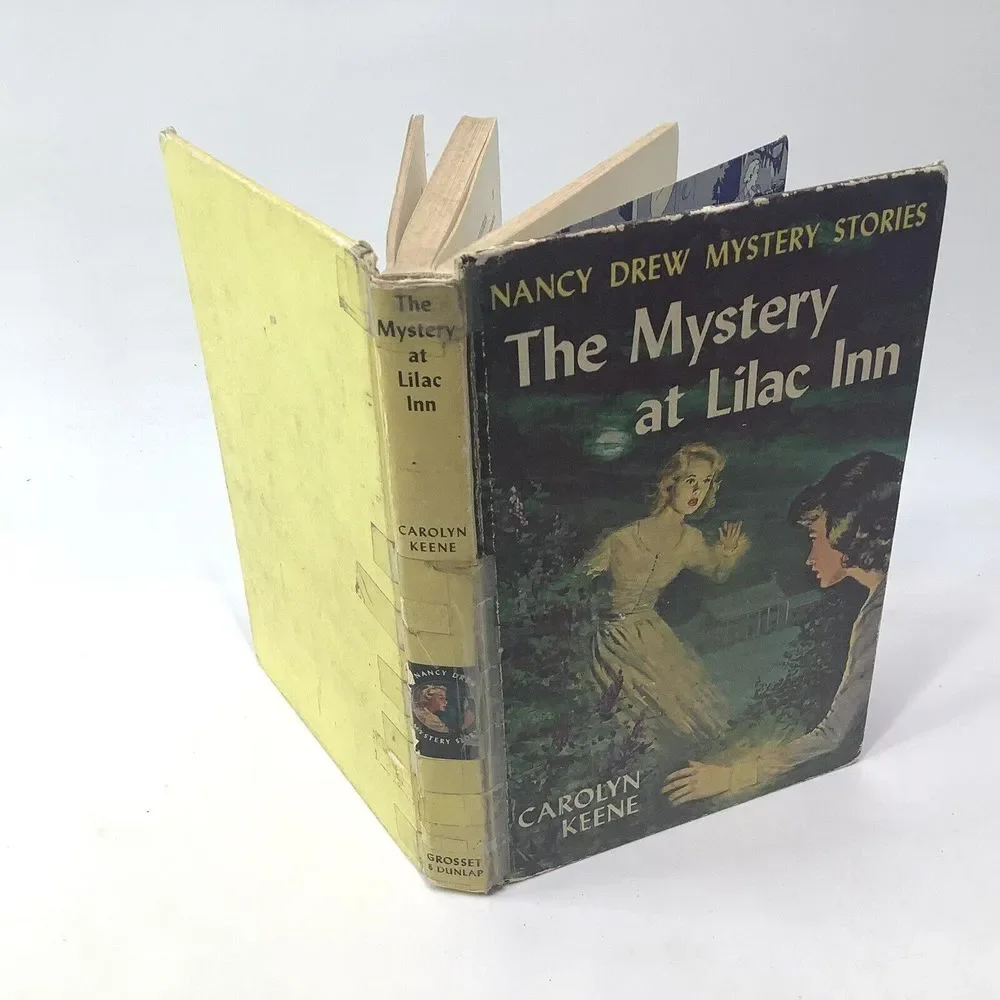 Old Nancy Drew The Mystery at Lilac Inn  Carolyn Keene 1961 Hardcover Vintage‎